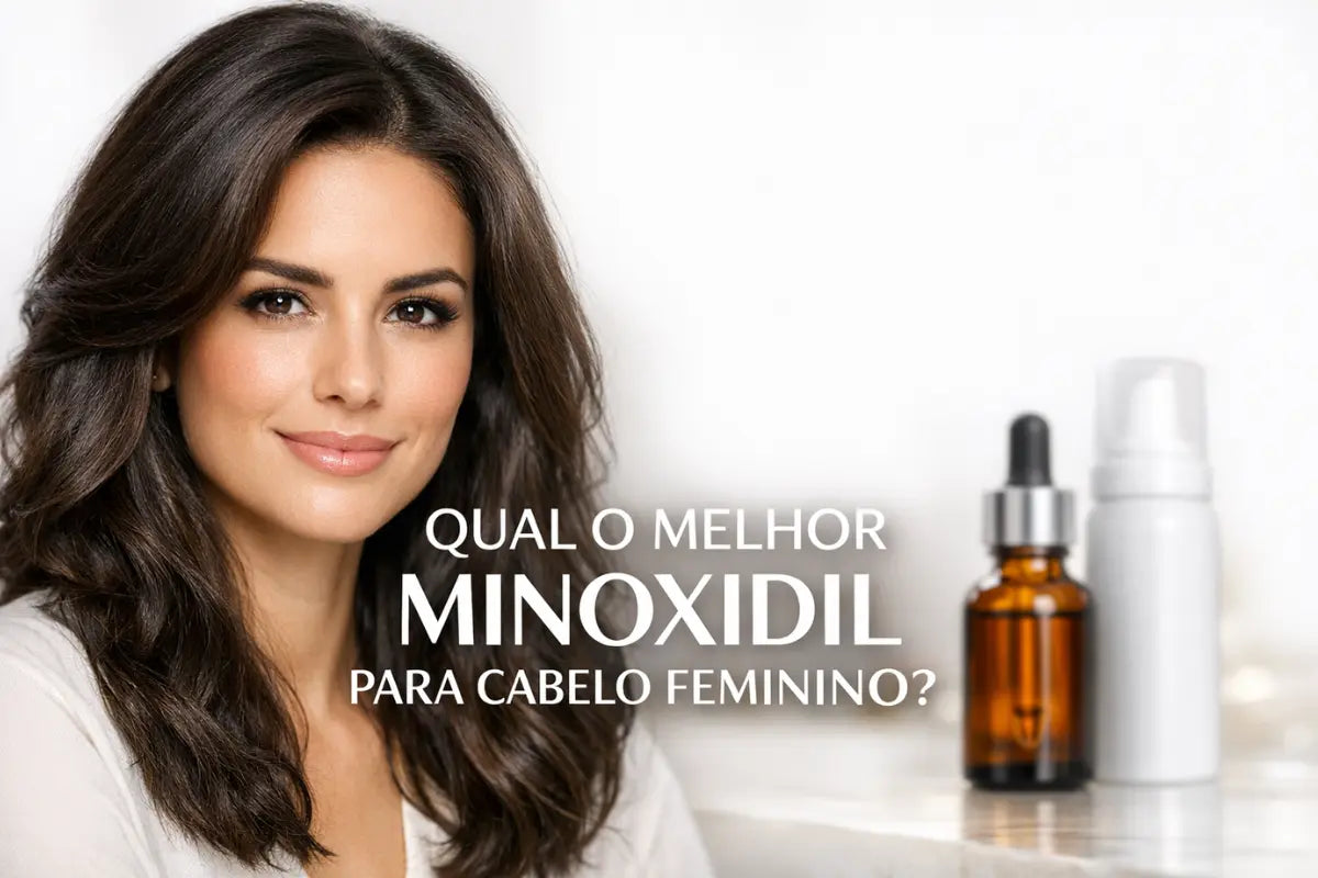 Qual o Melhor Minoxidil para Cabelo Feminino? Análise Técnica